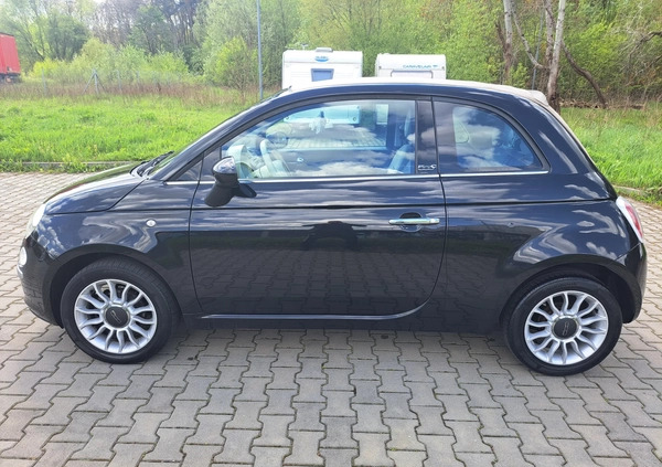 Fiat 500 cena 20900 przebieg: 159000, rok produkcji 2011 z Płoty małe 562